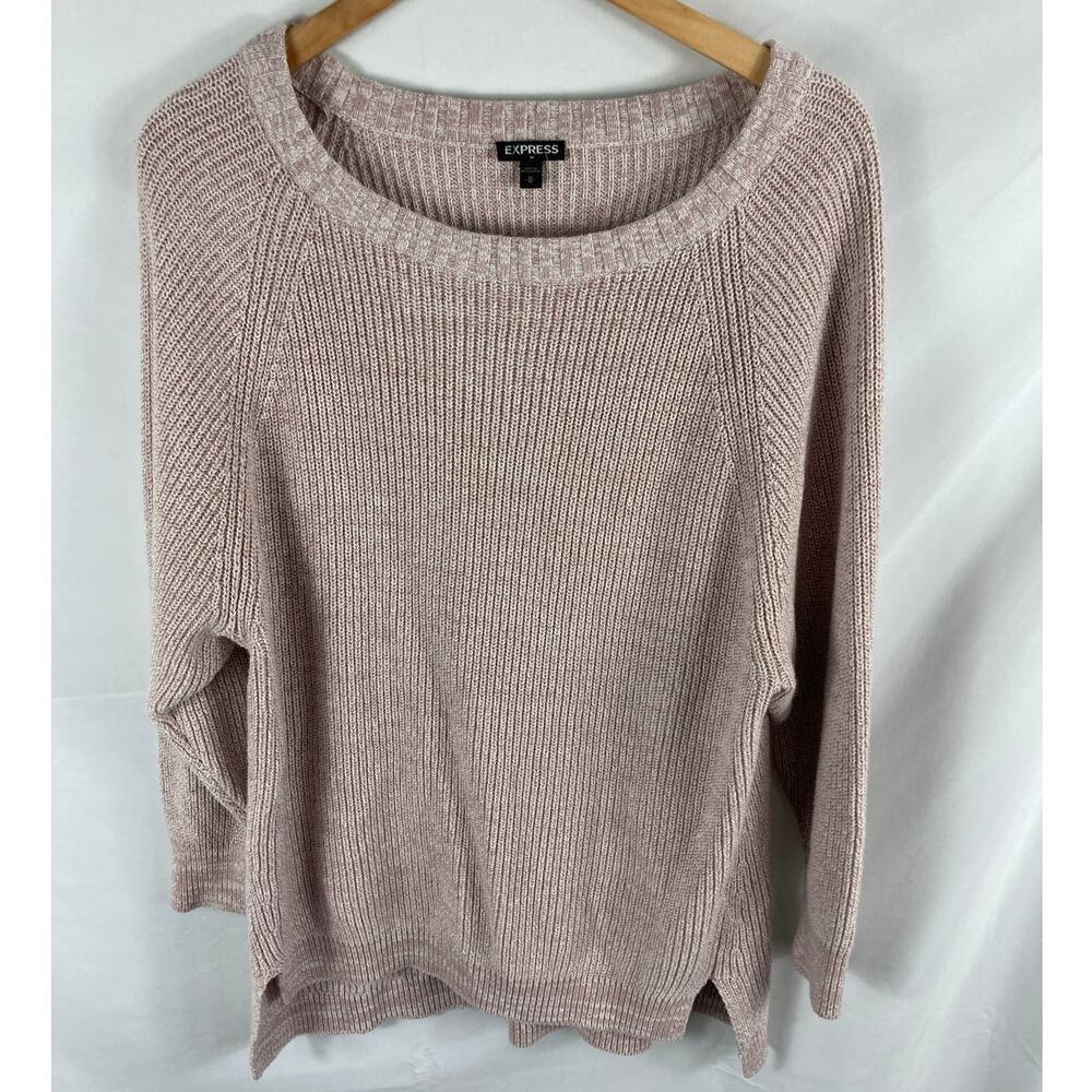 Express Women's Pink Sweater